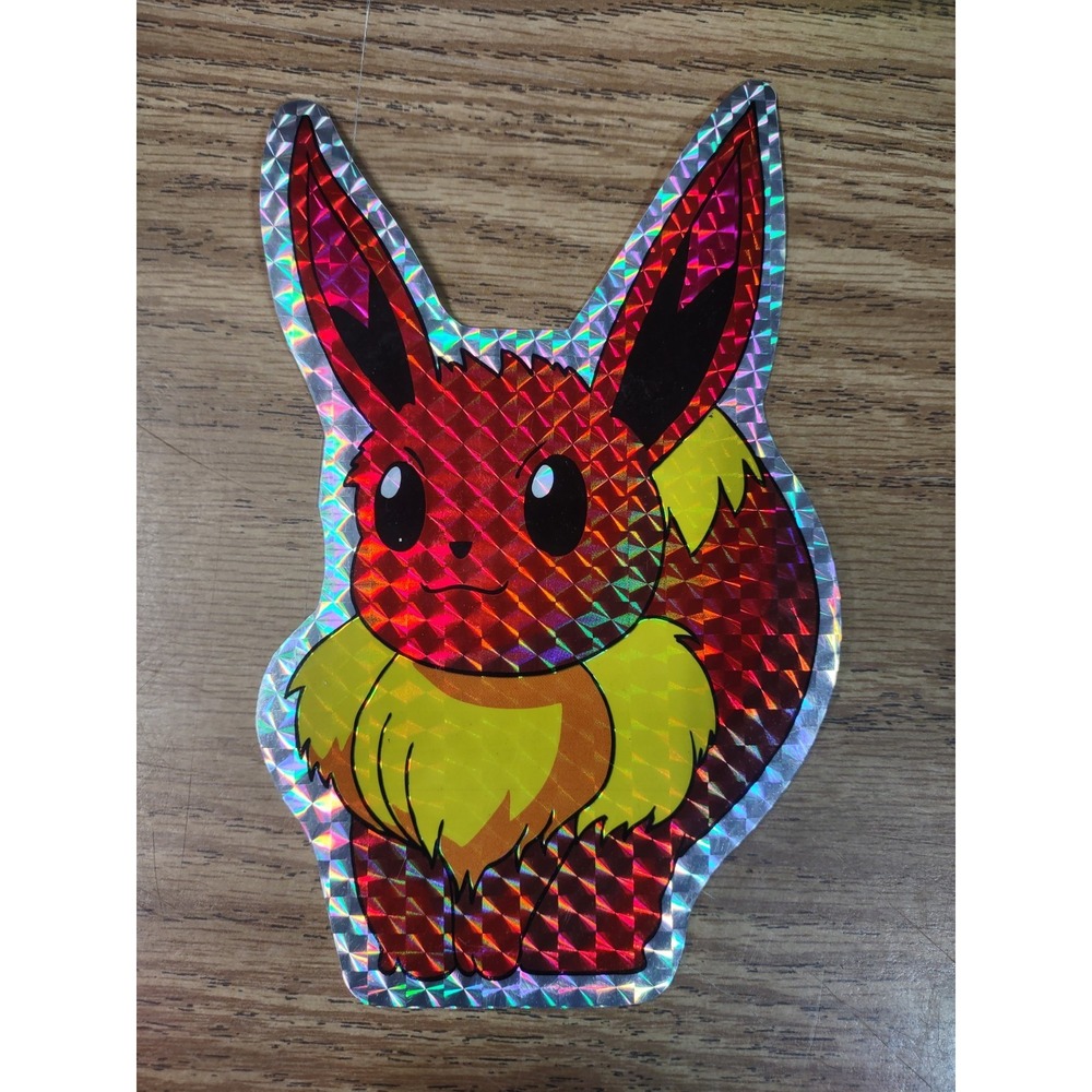 Eevee Pokémon Vintage Vending Machine Sticker Holo Prism Unpealed rare 1 of 1